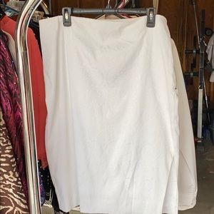 Woman’s White Skirt
